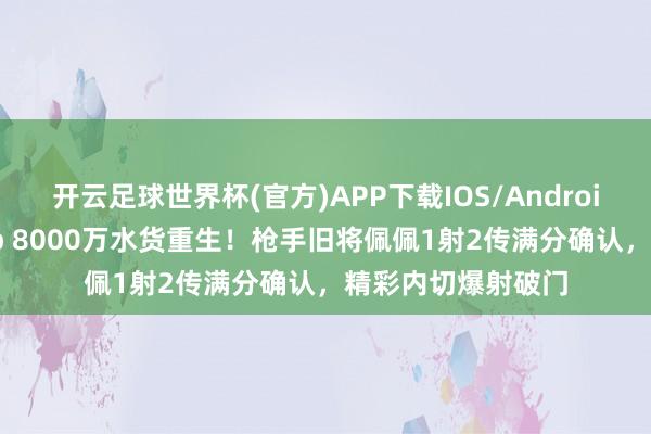 开云足球世界杯(官方)APP下载IOS/Android通用版/手机app 8000万水货重生！枪手旧将佩佩1射2传满分确认，精彩内切爆射破门